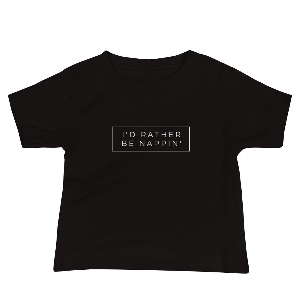 BLACK Nappin' - Baby T-Shirt