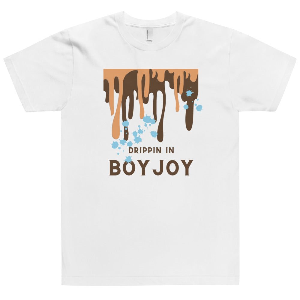 WHITE Boy Joy Drip - Men's T-Shirt